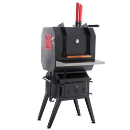 Pit Smoker Defumador Residencial Apartamento Grill M-50-150L - 2
