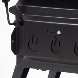 Pit Smoker Defumador Residencial Apartamento Grill M-50-150L - 11