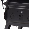 Pit Smoker Defumador Residencial Apartamento Grill M-50-150L - 11