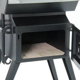 Pit Smoker Defumador Residencial Apartamento Grill M-50-150L - 7