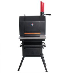 Pit Smoker Defumador Residencial Apartamento Grill M-50-150L - 5