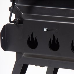 Pit Smoker Defumador Residencial Apartamento Grill M-50-150L - 10