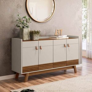 Buffet Abruzzo Freijó Off/white - Linea
