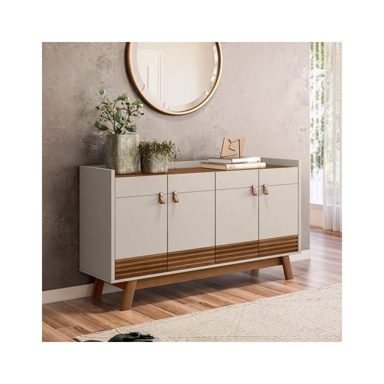 Buffet Abruzzo Freijó Off/white - Linea