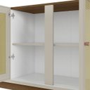 Ver imagem 3 de Aparador Buffet para Sala Classico Linea Brasil Lazio Freijó Off White