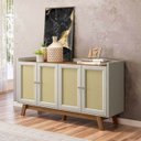 Ver imagem 1 de Aparador Buffet para Sala Classico Linea Brasil Lazio Freijó Off White