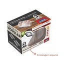 Ver imagem 4 de Porta Condimentos Temperos Hermético Cristal com Base Modular 3 Peças Preto Plasútil