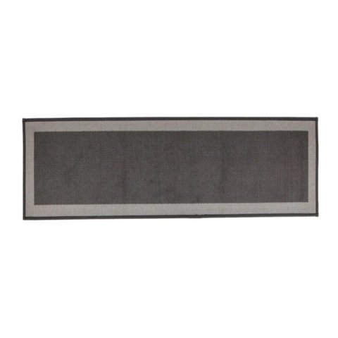 Tapete/Passadeira Antiderrapante 50x1,4m Multi Square Black Kacyumara - Casa k