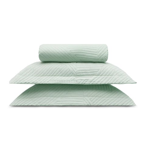 Kit Cobre Leito Solteiro Linenn com Porta Travesseiro 2 Peças Appel