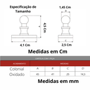 Ver imagem 2 de Prendedor Fixador, Tipo Trava Porta Esférico,universal, Colonial