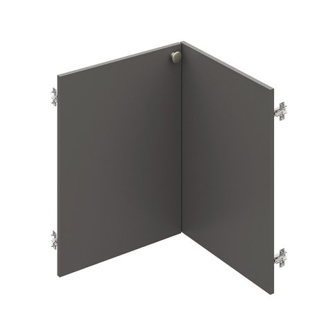 Kit Porta Módulo Canto Reto 60cm Frame Yescasa