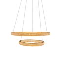Ver mais imagens de Lustre Pendente Aneis Cristal Led Arco Luminaria 52w Luxo Sala de Estar Casa Sala de Jantar