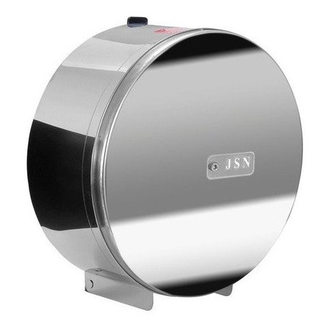 Suporte Rolão Para Papel Higienico De 300 A 400m Em Aço Inox