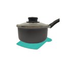 Ver imagem 6 de Kit 4 Unds Descanso / Apoio de Panela Cupcake - Emborrachado Verde Água