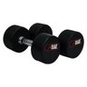 Dumbbell Seminovo - Halter Redondo Emborrachado Raefit 40 kg - Rae Fitness - 2