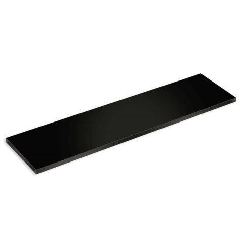 Prateleira Retangular (Selo Fsc) 80 x 30 cm Preta Bemfixa