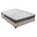 Ver imagem 1 de Cama Base Box Casal Bege Colchão Iso 100 D33 - Ortobom