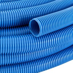 Mangueira para Limpeza de Piscinas Flexível Flutuante 04 Metros com 02 Ponteiras e 01 Adaptador - 4
