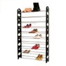 Sapateira 30 Pares com 10 Prateleiras Empilhavel Suporte Organizador Modular para 60 Tenis Sapatos - 4