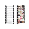 Sapateira 30 Pares com 10 Prateleiras Empilhavel Suporte Organizador Modular para 60 Tenis Sapatos - 3