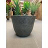 Vaso para Planta Grande Decoração Flores Sala Área Externa (liso/cinza-escuro) - 3