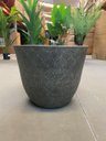 Ver imagem 3 de Vaso para Planta Grande Decoração Flores Sala Área Externa (liso/cinza-escuro)
