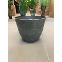 Ver imagem 4 de Vaso para Planta Grande Decoração Flores Sala Área Externa (liso/cinza-escuro)