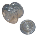 Ver imagem 3 de Puxador de Acrílico Ponto Redondo 11x9cm