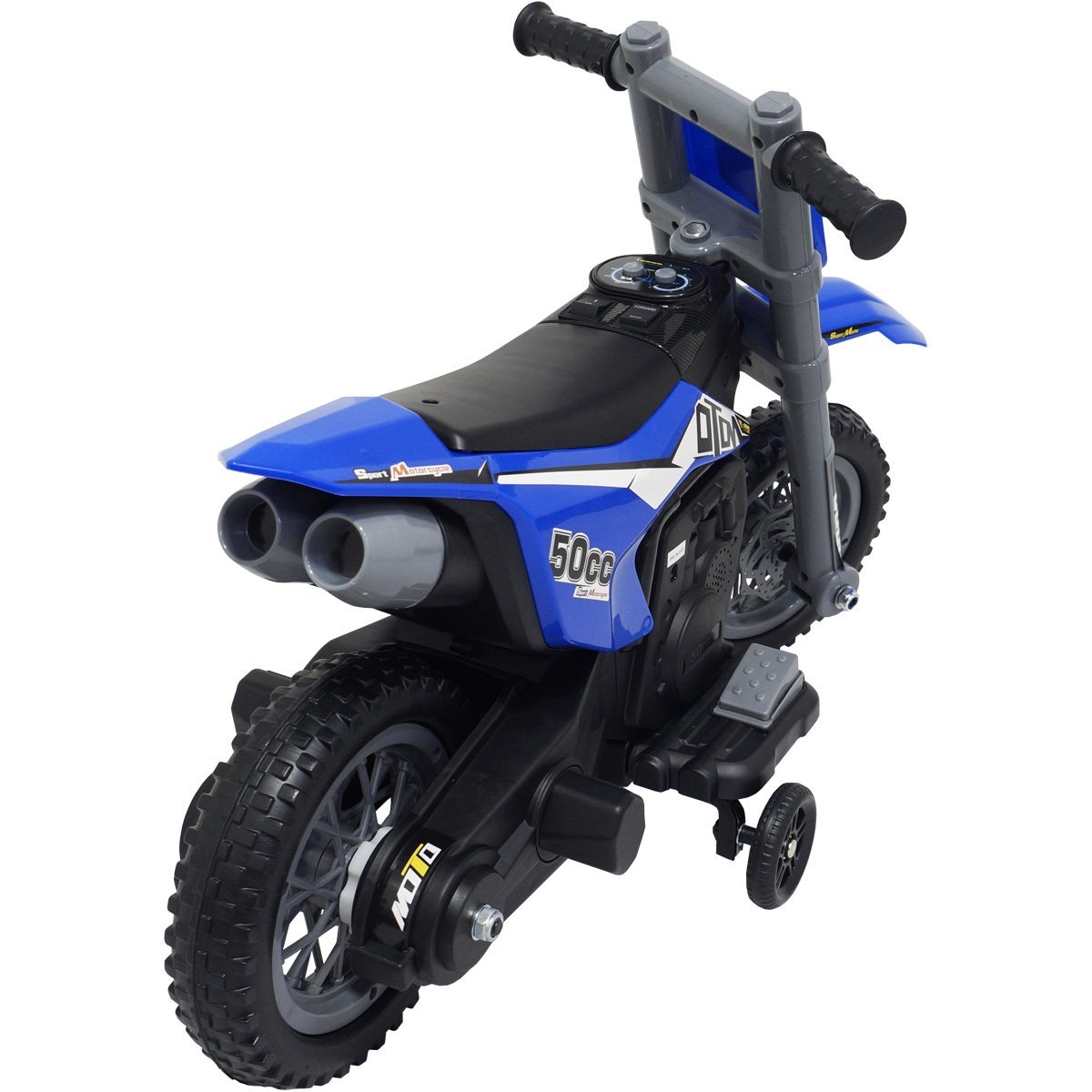 Mini Moto Cross Infantil Elétrica 6V Recarregável Triciclo Criança Bivolt Brinqway Bw233 Motorizado  - 3
