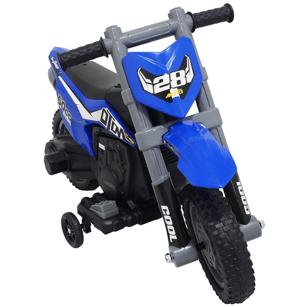 Mini Moto Cross Infantil Elétrica 6V Recarregável Triciclo Criança Bivolt Brinqway Bw233 Motorizado  - 2
