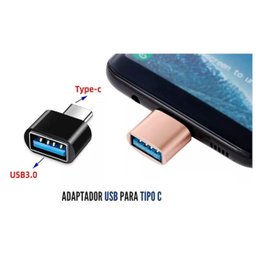 Adaptador Usb Tipo C 3.0 Macho / Usb Fêmea Otg - Kit 10pçs - 4