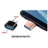 Adaptador Usb Tipo C 3.0 Macho / Usb Fêmea Otg - Kit 10pçs - 4