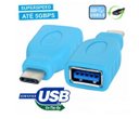 Ver imagem 2 de Adaptador Usb Tipo C 3.0 Macho / Usb Fêmea Otg - Kit 10pçs