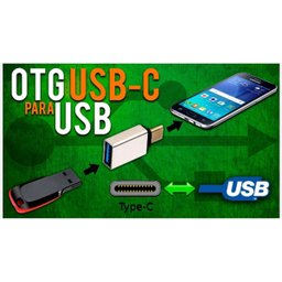 Adaptador Usb Tipo C 3.0 Macho / Usb Fêmea Otg - Kit 10pçs - 5