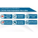 Ver imagem 2 de Colchão Queen Anjos Molas Plus Size Látex Ensacadas MasterPocket Impressione Visco Euro Pillow (158x198x42