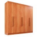 Ver imagem 2 de Guarda-roupa Casal 6 Portas 2 Gavetas Recife Sallêto Móveis