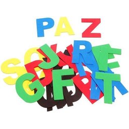 Letras Letreiro Eva Painel Decoração 260 Letras 10 Cm Altura - 2