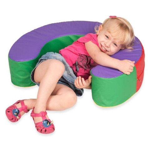 Meio Pneu Sensorial em Espuma Senta Bebê