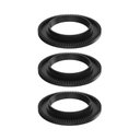 Ver imagem 1 de Kit 3 Espalha Chama de Fogão Queimador Duplo Ferro 17,5cm
