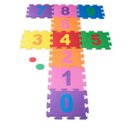 Ver imagem 1 de Tapete em Eva - Números Amarelinha 10 peças