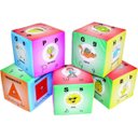 Ver imagem 1 de Cubos Alfabeto Ilustrativo - 5 Cubos