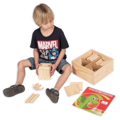 Material Dourado 611 Peças Em Madeira