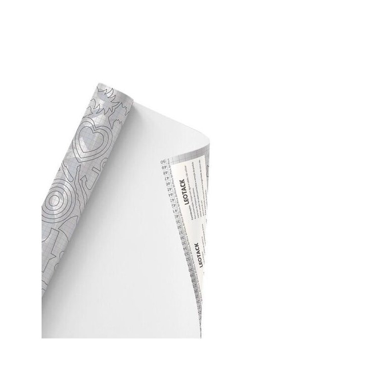 Papel Adesivo Branco 45 cm x 5 m