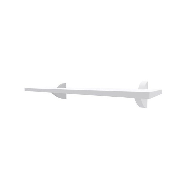 Prateleira MDP Branca 25 cm x 100 cm Clip