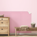 Ver imagem 2 de Kit 5 Adesivos Decorativos Meia Parede Lavável Efeito 3d Rosa - 110x60cm