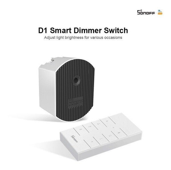 Sonoff D1 Dimmer Interruptor Wifi Inteligente RF 433Mhz Smart Switch - 4