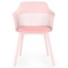 Cadeira de Jantar Estofada Marcela - Rosa - 2