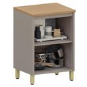 Ver imagem 4 de Balcão para Cozinha Lumen 2 Portas MDF 60cm Amadeirado Luciane Móveis