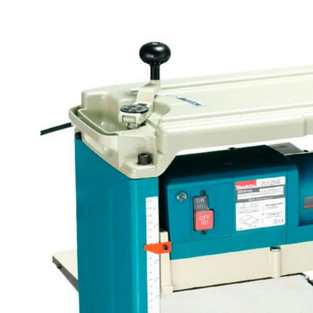 Plaina Desengrosso Industrial 1650w com Chave T Suporte Magnético Chave Allen 2012nb 220v Makita - 3