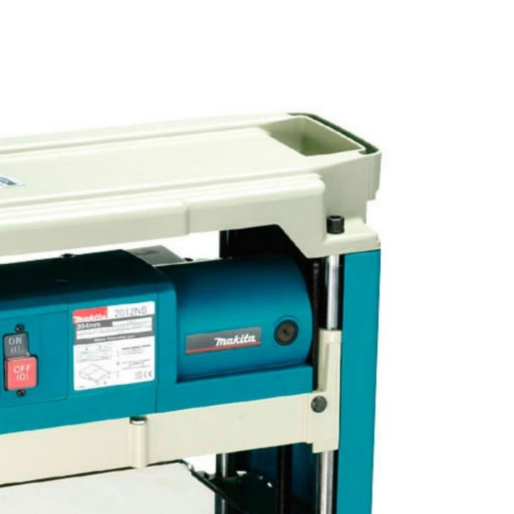 Plaina Desengrosso Industrial 1650w com Chave T Suporte Magnético Chave Allen 2012nb 220v Makita - 4